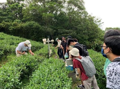 生活實驗室｜新北｜水文學課程進行流域收復理念茶園之水文研析